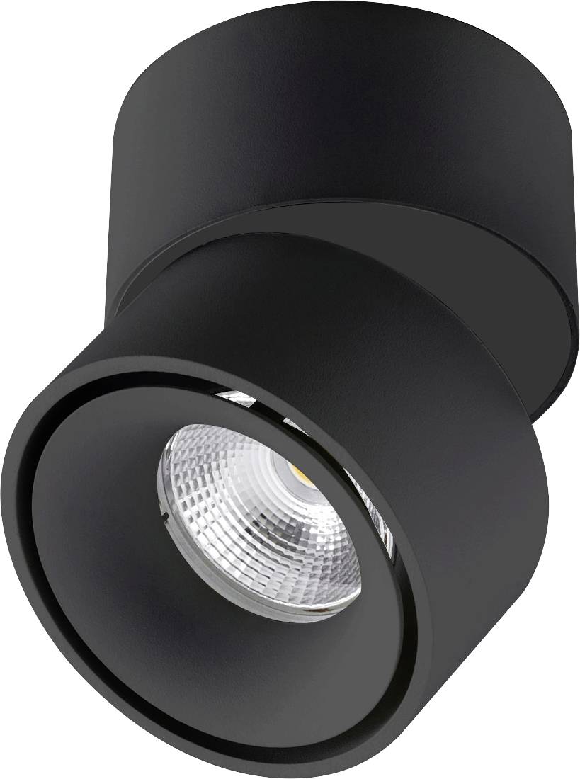 EVN AS20090902 Takbelysning Lysdiod-modul LED fast installerad 9 W Svart