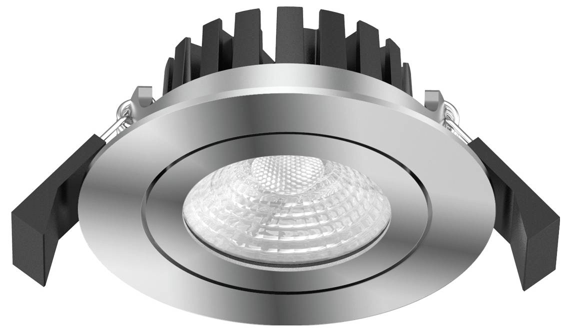 EVN P65081340 P65081340 LED-inbyggnadsbelysning LED LED fast installerad 8 W Rostfritt stål-1