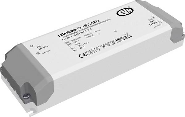 EVN SLD1275 LED transformator  Konstantspänning   12 V/DC dimbar 1 st