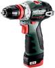 Metabo PowerMaxx BS BL Q 601749500 Borrskruvdragare batteri 12 V 2 Ah Li-Ion inkl. 2x batterier