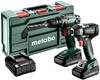 Metabo BS+SSD200LTBL 685193000 Borrskruvdragare batteri, Slagskruvdragare batteri 18 V 2 Ah Li-Ion inkl. 1x batteri, inkl. laddare