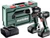 Metabo BSLBL+SSD200LTBL 685196000 Borrskruvdragare batteri, Slagskruvdragare batteri 18 V 5.2 Ah Li-Ion inkl. 1x batteri, inkl. laddare
