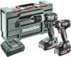 Metabo BSLBL+SSD200LTBL Slagborrmaskin batteri, Slagskruvdragare batteri inkl. 1x batteri, inkl. laddare