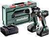 Metabo BSLBL+SSWLT300BL 685203000 Borrskruvdragare batteri, Slagskruvdragare batteri 18 V 5.2 Ah Li-Ion inkl. 1x batteri, inkl. laddare