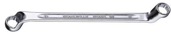 Stahlwille 41445258 20 A 1 1/8 X 1 5/16 Dubbel ringnyckel   Nyckelvidd (Tum) (för titel) 1 1/8" - 1 5/16"