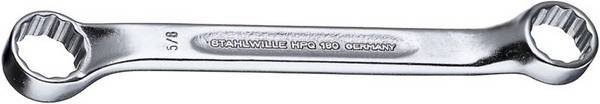 Stahlwille 41601620 180 A 1/4 X 5/16 Dubbel ringnyckel   Nyckelvidd (Tum) (för titel) 1/4" - 5/16"