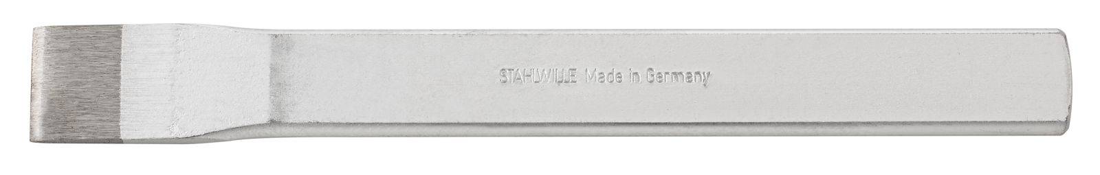 Ett platt metallmejsel märkt 'PROTO TOOL COMPANY' på sidan, lämpligt för att skära eller forma material.