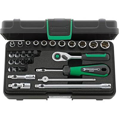 Stahlwille 40/23/6QR KN 96011137 Hylsnyckelsats 1/4"