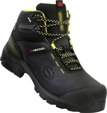 Heckel MACCROSSROAD 3.0 S3 HIGH 6731338  Säkerhetsstövlar S3 Skostorlek (EU): 38 Svart, Gul 1 par