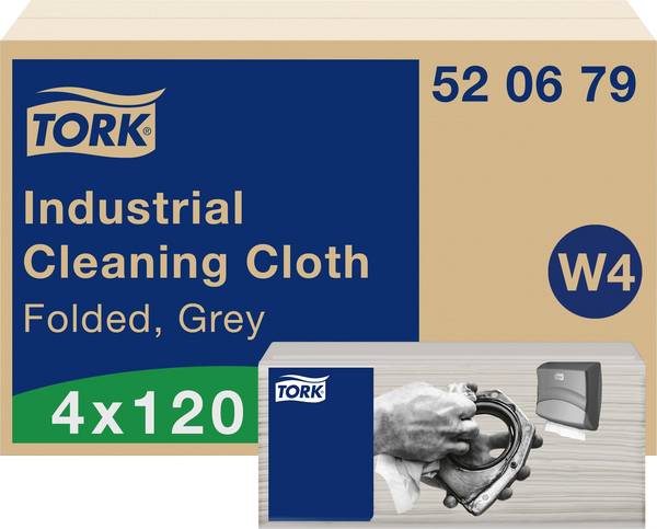 TORK 520679  Rengöringsdukar för förarrum 1 ark