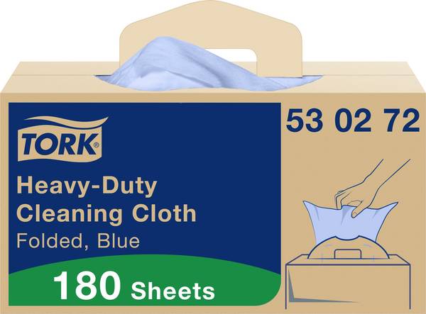 TORK 530272  Rengöringsdukar för förarrum 1 ark