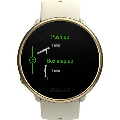 Polar Ignite 2 Pulsklocka med sensor 30 mm S/L Champagne