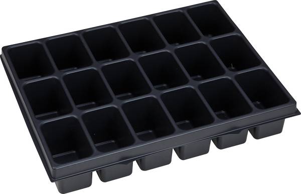 Sortimo 1000010137 iB 72 Inmatningsfack  1 st (L x B x H) 265 x 349 x 63 mm