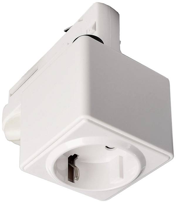 Deko Light 710024 D Line Steckdosenadapter Högspänningsystem-komponent  Strömskena  3-fasig Vit