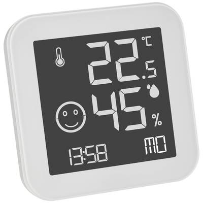 TFA Dostmann BLACK & WHITE Termo-/Hygrometer Vit