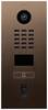 DoorBird D2101FV Fingerprint 50 IP Video-porttelefon LAN Utomhusenhet Rostfritt stål V2A (borstat), Bronze-look