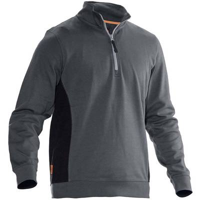 Jobman J5401-grau/schwarz-S Pullover Storlek: S Mörkgrå, Svart