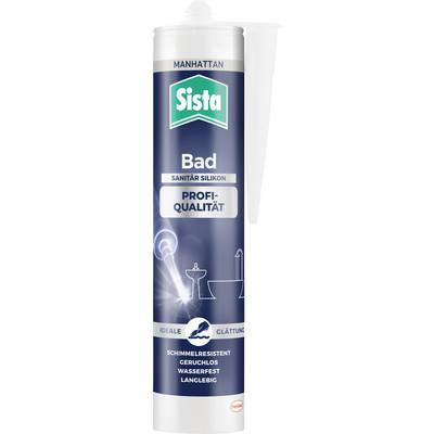 Sista Bad Sanitär silikon Tillverkarfärg Manhattan SBPMA 280 ml