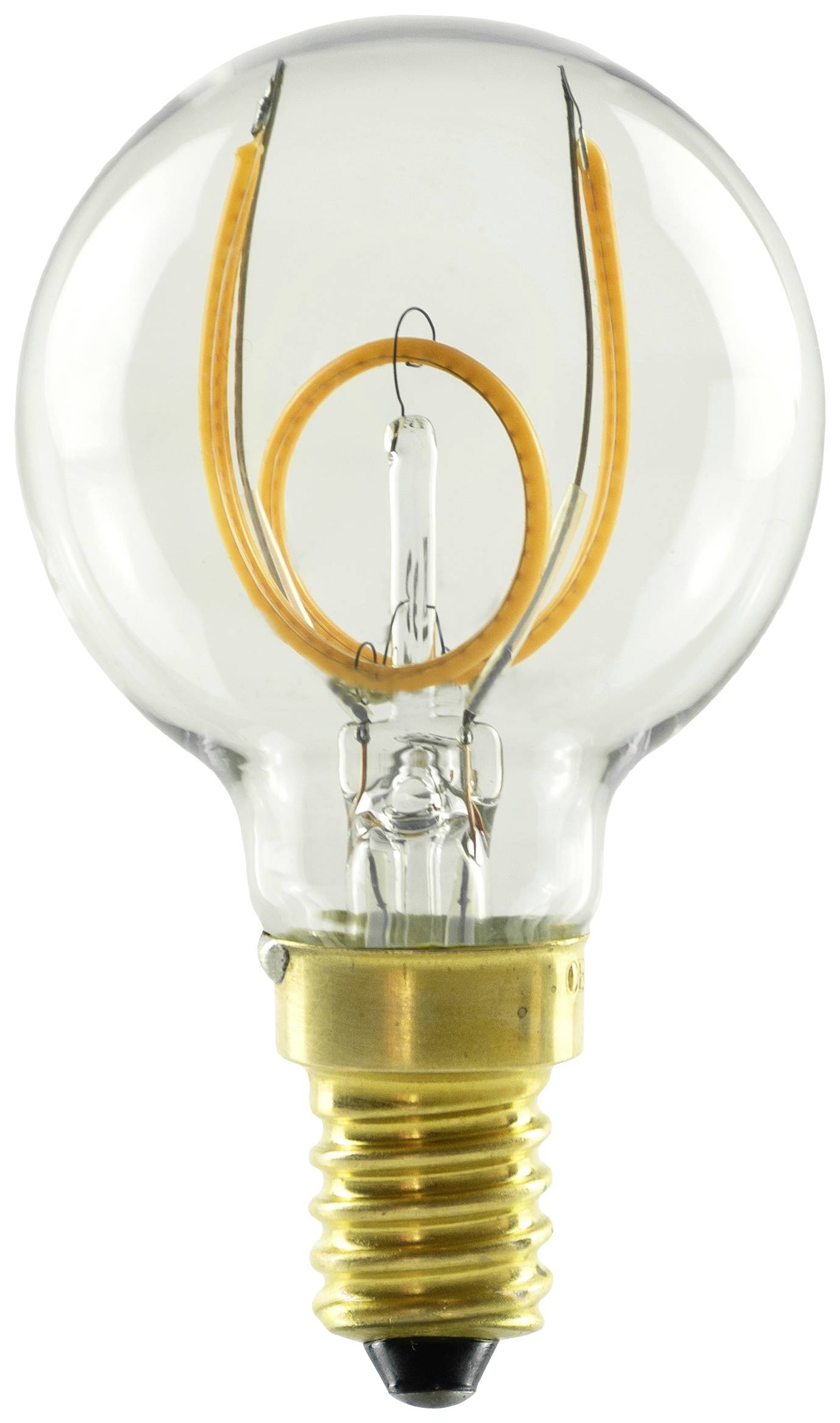 Segula 50634 LED-lamp EEK G (A - G) E14 Droppform 3.2 W = 20 W Varmvit (Ø x L) 45 mm x 80 mm 1 st