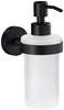 tesa MOON BLACK 40565-00000-00 Tvåldispenser 200 ml Svart (matt), Glas satinerat