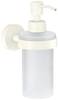tesa MOON WHITE 40575-00000-00 Tvåldispenser 200 ml Matt vit, Glas satinerat