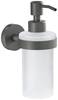tesa MOON GREY 40584-00000-00 Tvåldispenser 200 ml Grå (matt), Glas satinerat