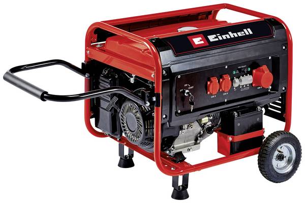 Einhell Power X-Change TC-PG 55/E5 4-takt Generator 7.5 kW 230 V, 400 V 80.400 kg 3600 W