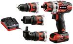 Batteridriven borrskruvdragare-set TE-CD 12/1 3X-Li (1x2,0 Ah)