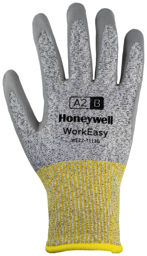 Honeywell Workeasy 13G GY PU A2/B WE22-7113G-6/XS  Skärskyddshandskar Storlek (handskar): 6     1 st