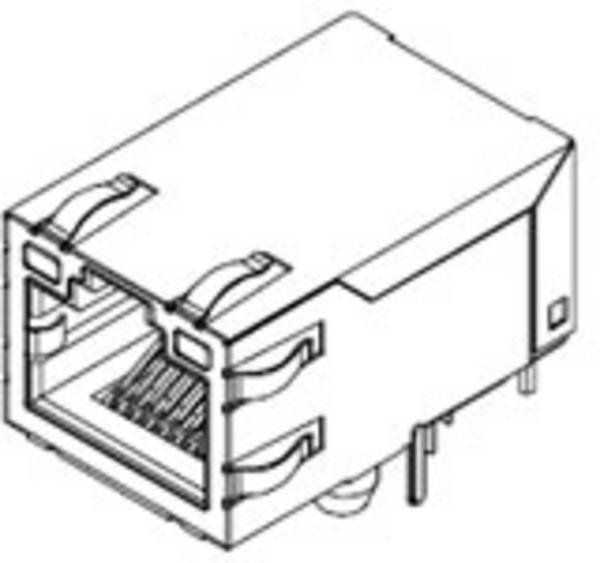 Molex RJ45 LED Transformer 480250091 MOL
