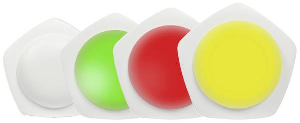 Allnet ALLNET - CO2 Raumluftampel mit RGBW-LED´s 1x MSR Sensorport LAN PoE & Luftkvalitetsmätare (VOC) 0 - 10000 ppm