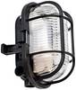 Deko Light Syrma Oval Schwarz 401012 Utomhusbelysning takspotlight, Utomhusväggbelysning Svart