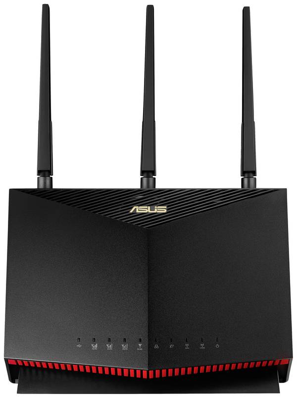 Asus 4G-AC86U AC2600 Cat. 12 Router Inbyggt modem: UMTS, LTE 2.4 GHz, 5 GHz 600 MBit/s