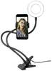 LogiLink Ring Light Ø 8,5 cm Belysningsstativ EEK E (A - G) inkl. smarthpone-hållare