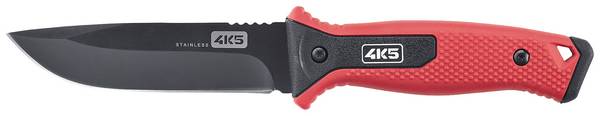 4K5 Tools TK 200 Fixed Drop Knife 600.200A Knivslip   Röd, Svart