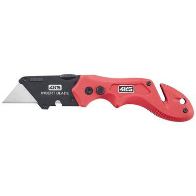 4K5 Tools TK 300 Insert Blade Knife 600.300A Fällkniv med fodral Röd, Svart