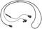 Ett svart par trådlösa hörlurar med integrerade kontroller och USB-C-anslutning.