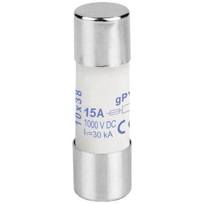 Weidmüller 2827970000 FUSE 10X38 15A 1000 VDC GPV S Säkring 15 A Innehåll 1 st