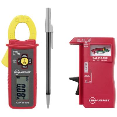 Beha Amprobe 5340786-DAkkS Strömtång Kalibrerad (DAkkS) digital CAT III 600 V Display (Beräkningar): 6000