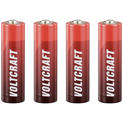 VOLTCRAFT Industrial LR6 Batteri AA (R6) Alkaliskt 3000 mAh 1.5 V 4 st