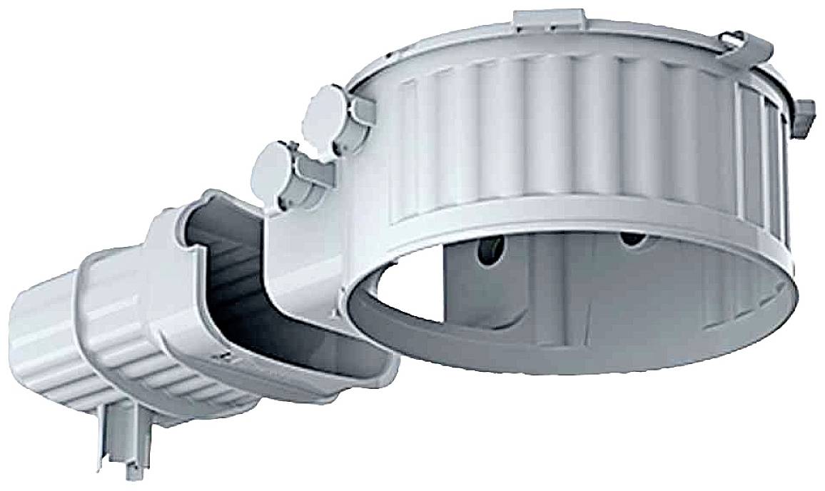 Kaiser Elektro 1282-30 Inbyggnadslampor-anslutningsdosa Halogenfri (Ø x H) 210 mm x 85 mm 10 st