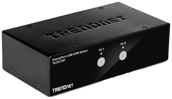 TrendNet TK-241DP  KVM-switch Display-Port  3840 x 2160 Pixel