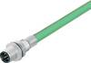 binder 70 3733 705 04-20 Sensor/ställdon-kontakt, okonfektionerad M16 Flänsstickkontakt 0.5 m Antal poler (RJ): 4 1 st