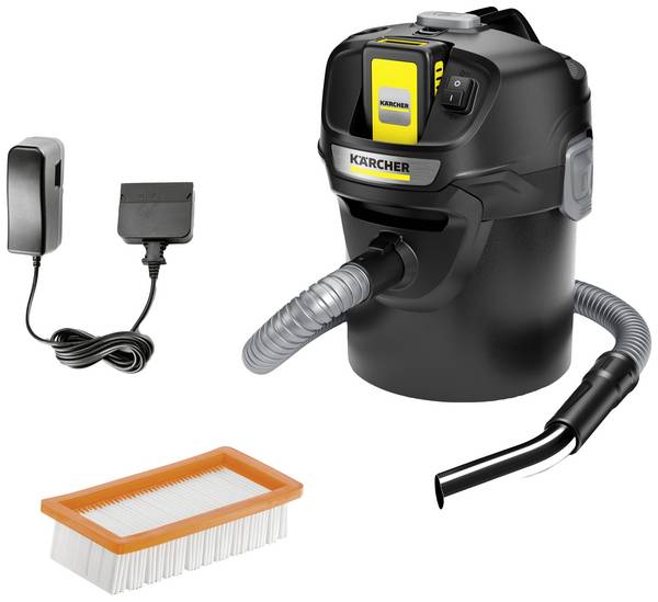 Kärcher Home & Garden AD 2 1.348-301.0 Asksugare  230 W 14 l inkl. 1 batteri