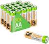 GP Super Batteri AA (R6) Alkaliskt 1.5 V 20 st