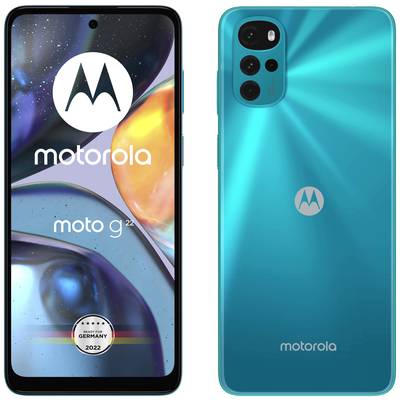 Motorola moto g22 4G Smartphone Dual-SIM 64 GB 16.5 cm (6.5 tum) 50 Megapixel Android™ 12 Isblå