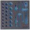 Hazet 163-102L 163-102L Skumgummiinlägg (L x B) 344 mm x 342 mm