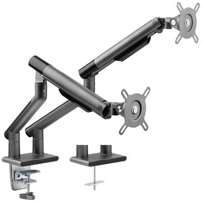 My Wall HL 23-2 L 2x Monitor bordsfäste 43,2 cm (17") - 81,3 cm (32") Svart Vridbar, Tiltbar