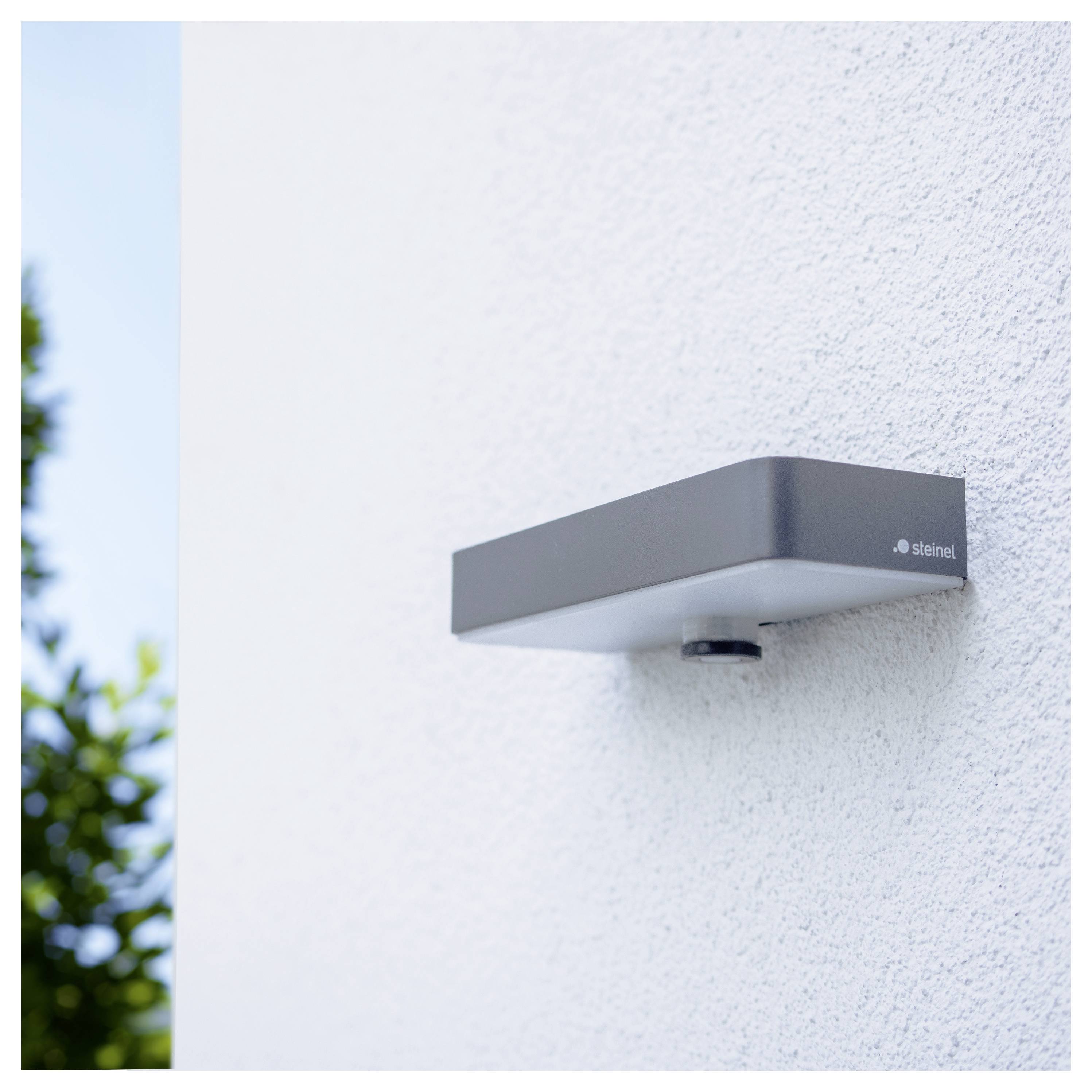 Steinel 052959 XSOLAR SOL-O S ANT Solcells-utomhusväggbelysning med rörelsedetektor LED utan 1.5 W Antracit-4