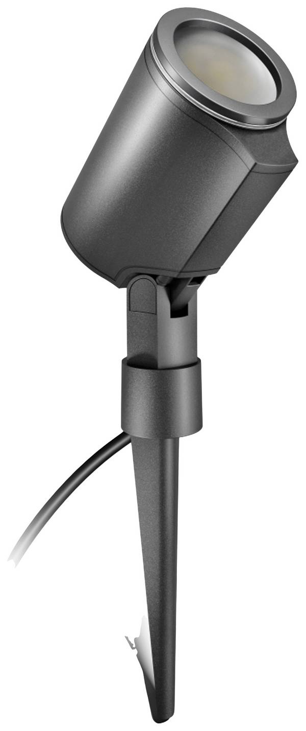 Steinel SPOT GARDEN NIGHTAUTO ANT 058692 LED-utomhusspotlight EEK: F (A - G) 7.86 W Ljusfärg: Vit